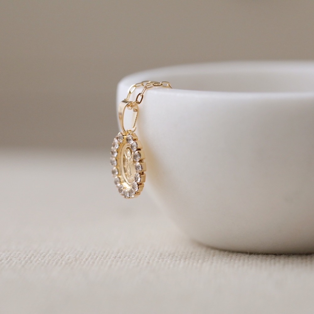 Baby Jesus Necklace | 18k Gold Filled - Picture 4 of 9